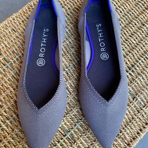 Rothy’s - “The Point” - Cloud Grey Birdseye - W 11